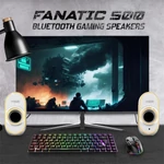 Kép 10/11 - Spirit of Gamer Hangszóró 2.0 - Fanatic 500 Arctic (PC/Mac, Bluetooth/3,5mm Jack, fehér)