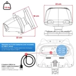 Kép 10/10 - Spirit of Gamer Kormány - RACE WHEEL PRO AIR (PC/PS3/PS4/Switch/Android kompatibilis, fekete)
