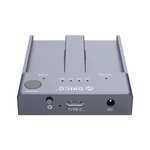 Kép 3/4 - Orico M.2 SSD Dokkoló - M2P2-C3-C-EU (2xM.2 NVMe -&gt; USB-A/C, Max.: 2TB, Offline Klón funkció, Max.: 10Gbps, szürke)