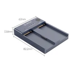 Kép 4/4 - Orico M.2 SSD Dokkoló - M2P2-C3-C-EU (2xM.2 NVMe -&gt; USB-A/C, Max.: 2TB, Offline Klón funkció, Max.: 10Gbps, szürke)