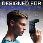 Kép 2/6 - The G-Lab Gamepad - K-PAD-THORIUM-PS4 (Bluetooth, PC/PS4)