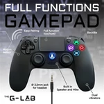 Kép 6/6 - The G-Lab Gamepad - K-PAD-THORIUM-PS4 (Bluetooth, PC/PS4)