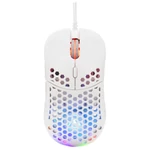 Kép 1/5 - The G-Lab Gamer Egér - KULT OXYGEN W (12800 DPI, 60g, 6 gomb, RGB, fehér)
