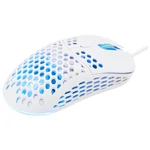 Kép 2/5 - The G-Lab Gamer Egér - KULT-OXYGEN-W (12800 DPI, 60g, 6 gomb, RGB, fehér)