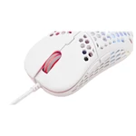 Kép 5/5 - The G-Lab Gamer Egér - KULT-OXYGEN-W (12800 DPI, 60g, 6 gomb, RGB, fehér)
