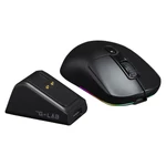 Kép 2/5 - The G-Lab Vezeték nélküli Gamer Egér - KULT-TITAN-PRO-B (12000 DPI, Pixart PAW 3311, USB/2,4Ghz/Bluetooth, RGB, dokkoló)