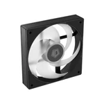 Kép 5/7 - ID-Cooling Cooler 12cm - AS-120-ARGB-K (27,2dB, max. 98,54 m3/h, 4pin, PWM, 12cm, ARGB, fekete)