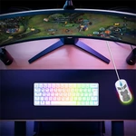 Kép 8/10 - Spirit of Gamer Billentyűzet Mechanikus - XPERT K200 White  (TKL, SOG red, RGB LED,USB, anti-ghosting, fehér, magyar)