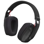 Kép 2/5 - The G-Lab Vezeték nélküli Fejhallgató - KORP PLATINIUM-B (mikrofon, BT/ 2,4 Ghz/ kábeles, nagy-párnás, fekete)