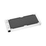 Kép 4/6 - DeepCool CPU Water Cooler - LT240 WH ARGB (max 19dB; max. 145,86 m3/h; 2x12cm, fehér)