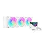 Kép 1/6 - DeepCool CPU Water Cooler - LT360 WH ARGB (max 19dB; max. 145,86 m3/h; 3x12cm. fehér)