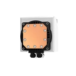 Kép 2/6 - DeepCool CPU Water Cooler - LT360 WH ARGB (max 19dB; max. 145,86 m3/h; 3x12cm. fehér)