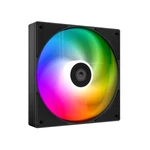 Kép 1/6 - ID-Cooling Cooler 14cm -AS-140-ARGB-K (24,9dB, max. 122,66 m3/h, 4pin, PWM, 14cm, ARGB, fekete)