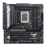 Kép 1/4 - Asus Alaplap - Intel TUF GAMING B860M-PLUS s1851 (B860, 4xDDR5 8800+MHz, 4xSATA3, 3xM.2, HDMI+DP+USB-C)