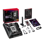 Kép 7/7 - Asus Alaplap - AMD ROG STRIX B850-I GAMING WIFI AM5 (B850, ATX, 2xDDR5 8400+MHz, 2xSATA3, 2x M.2, HDMI+USB-C)