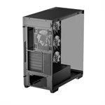 Kép 8/15 - DeepCool Számítógépház - CG580 4F (fekete, ablakos, 4x12cm A-RGB, BTF, ATX, 2xUSB3.0, 1xUSB2.0)