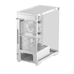 Kép 8/15 - DeepCool Számítógépház - CG580 4F WH (fehér, ablakos, 4x12cm A-RGB, BTF, ATX, 2xUSB3.0, 1xUSB2.0)