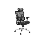 Kép 1/8 - Equip Szék - 651051 (Premium, ergonomikus, Max teherbírás: 150kg, fekete)