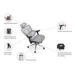 Kép 7/8 - Equip Szék - 651051 (Premium, ergonomikus, Max teherbírás: 150kg, fekete)