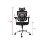 Kép 6/8 - Equip Szék - 651053 (Premium, ergonomikus, Max teherbírás: 150kg, fekete)
