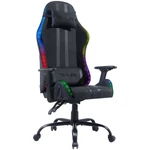 Kép 1/5 - The G-Lab Gamer szék - KS ELECTRON EX (fekete; állítható magasság; áll. kartámasz, RGB LED)