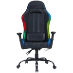 Kép 2/5 - The G-Lab Gamer szék - KS ELECTRON EX (fekete; állítható magasság; áll. kartámasz, RGB LED)
