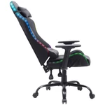 Kép 4/5 - The G-Lab Gamer szék - KS ELECTRON EX (fekete; állítható magasság; áll. kartámasz, RGB LED)