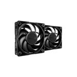 Kép 5/7 - Be Quiet! CPU Water Cooler - SILENT LOOP 3 240mm Black (2x120mm, csatlakozó: 3pin, cső hossza: 400mm, fekete)