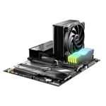 Kép 4/6 - Be Quiet! CPU Cooler - PURE ROCK 3 Black (AMD: AM4/AM5; Intel: 1851/1700/1200/1150/1151/1155)