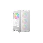 Kép 1/8 - Be Quiet! Számítógépház - Pure Base 501 LX White (ATX, edzett üveg oldallap, fehér)
