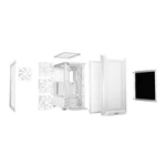 Kép 4/8 - Be Quiet! Számítógépház - Pure Base 501 LX White (ATX, edzett üveg oldallap, fehér)