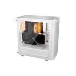 Kép 5/8 - Be Quiet! Számítógépház - Pure Base 501 LX White (ATX, edzett üveg oldallap, fehér)