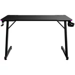 Kép 2/5 - The G-Lab Gamer Asztal - K DESK ELECTRON EX (120x60cm, fém, pohártartó, fejhallgatótartó, fekete, RGB LED)