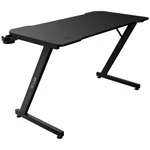 Kép 2/5 - The G-Lab Gamer Asztal - K-DESK YTTRIUM (120x60cm, fém, pohártartó, fejhallgatótartó, fekete)
