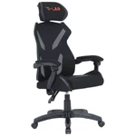 Kép 2/5 - The G-Lab Gamer szék - KS BARIUM BLACK (fekete; állítható magasság; áll. kartámasz)