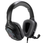 Kép 4/5 - The G-Lab Fejhallgató - KORP COBALT 7.1 EX (mikrofon, USB, hangerőszabályzó, nagy-párnás, RGB, fekete)