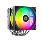 Kép 2/8 - ID-Cooling CPU Cooler - FROZN A620 PRO SE ARGB (27,2dB; max 98,54 m3/h; 4Pin csatlakozó, 6 db heatpipe, 2x12cm, PWM)