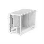 Kép 7/11 - DeepCool Számítógépház - CH260 WH (fekete, Mini-ITX/Micro ATX (BTF), 2xUSB3.0, Type-C, fehér)