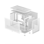 Kép 10/11 - DeepCool Számítógépház - CH260 WH (fekete, Mini-ITX/Micro ATX (BTF), 2xUSB3.0, Type-C, fehér)