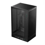Kép 1/11 - DeepCool Számítógépház - CH270 DIGITAL (fekete, Mini-ITX/Micro-ATX (BTF), 2xUSB3.0, Type-C, fekete)