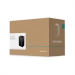 Kép 11/11 - DeepCool Számítógépház - CH270 DIGITAL (fekete, Mini-ITX/Micro-ATX (BTF), 2xUSB3.0, Type-C, fekete)