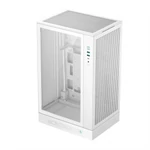 Kép 1/11 - DeepCool Számítógépház - CH270 DIGITAL WH (fekete, Mini-ITX/Micro-ATX (BTF), 2xUSB3.0, Type-C, fehér)