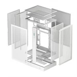 Kép 10/11 - DeepCool Számítógépház - CH270 DIGITAL WH (fekete, Mini-ITX/Micro-ATX (BTF), 2xUSB3.0, Type-C, fehér)