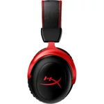 Kép 6/6 - HyperX Fejhallgató - Cloud II Wireless (Vezeték nélküli, USB, fekete/piros)