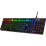 Kép 7/8 - HyperX Mechanikus Billentyűzet - Alloy Origins Aqua (Vezetékes, USB, 81 gomb, HX Aqua switch, angol kiosztás, fekete)