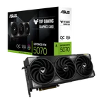 Kép 1/6 - Asus Videokártya - nVidia TUF-RTX5070-O12G-GAMING (12288MB, GDDR7, 192bit, 2xHDMI, 3xDP)