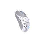 Kép 2/8 - Endorfy Egér - LIV Onyx White (Honeycomb, 8000 DPI, ARGB, PixArt PAW3311, optikai, 1,8m, fehér)