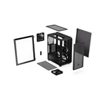 Kép 8/8 - Endorfy Számítógépház - Arx 500 Core (ATX /micro ATX/ITX, 1xUSB-C, 2xUSB3.2, 7x14cm ventilátor, ablakos, fekete)