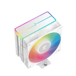 Kép 3/10 - DeepCool CPU Cooler - AG400 WH ARGB V2 (31,6 dB; max, 128,93 m3/h; 4pin csatlakozó, 4 db heatpipe, 12cm, PWM, fehér)