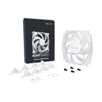 Kép 4/4 - Be Quiet! Cooler 14cm - SILENT WINGS 4 White 140mm PWM (1100rpm, 13,6dB, fehér)